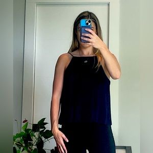 Zara Pleated Crop Top Navy | size S 26